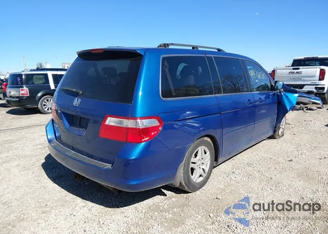 2006 Honda Odyssey Ex-L z USA, uszkodzony, nr VIN 5FNRL38756B438895